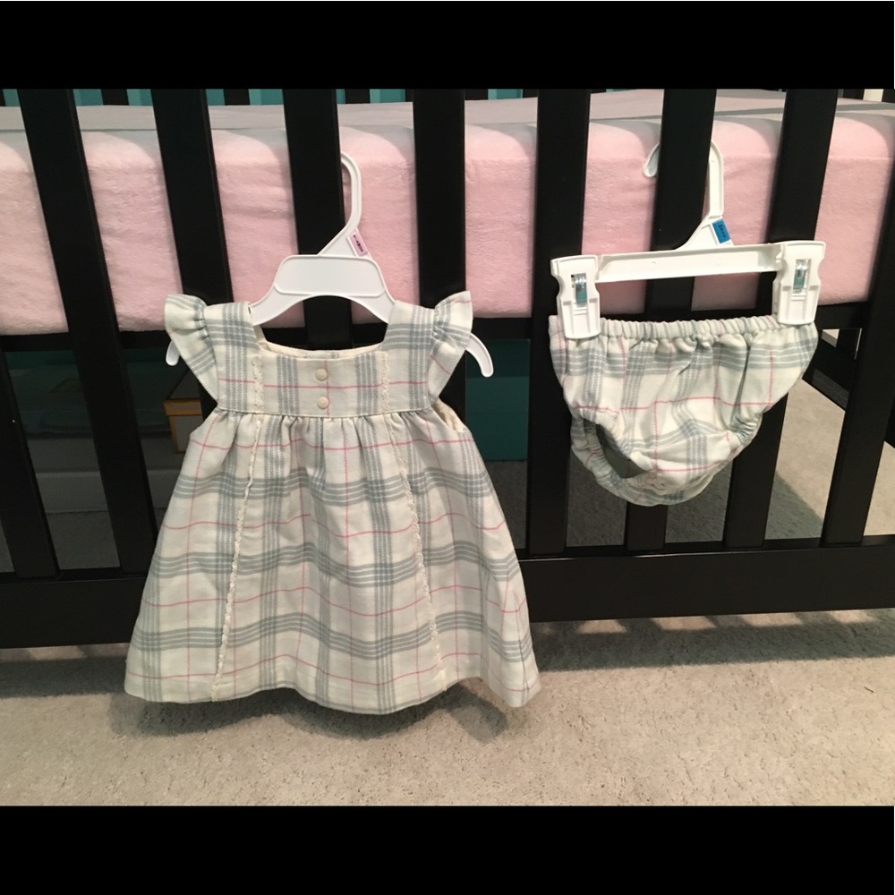 Janie and Jack  Dress & Crib shoes